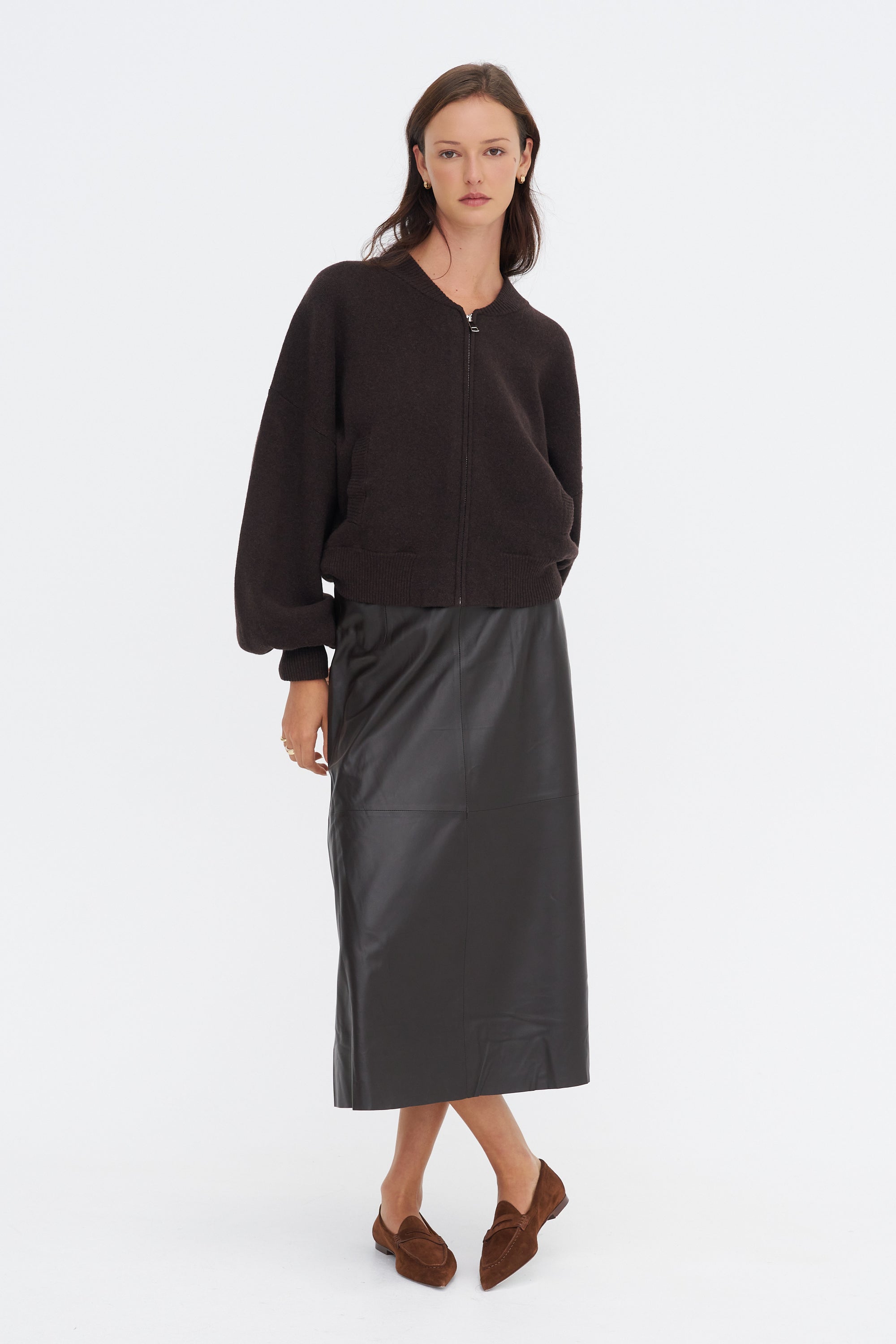 Philipa Lamb Easy, Mud Brown