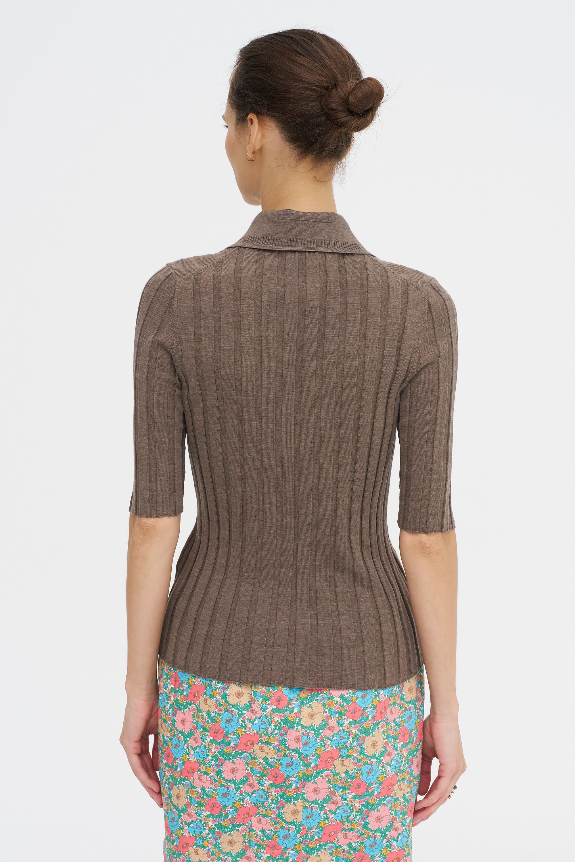 Sugarman Knit Polo, Choco