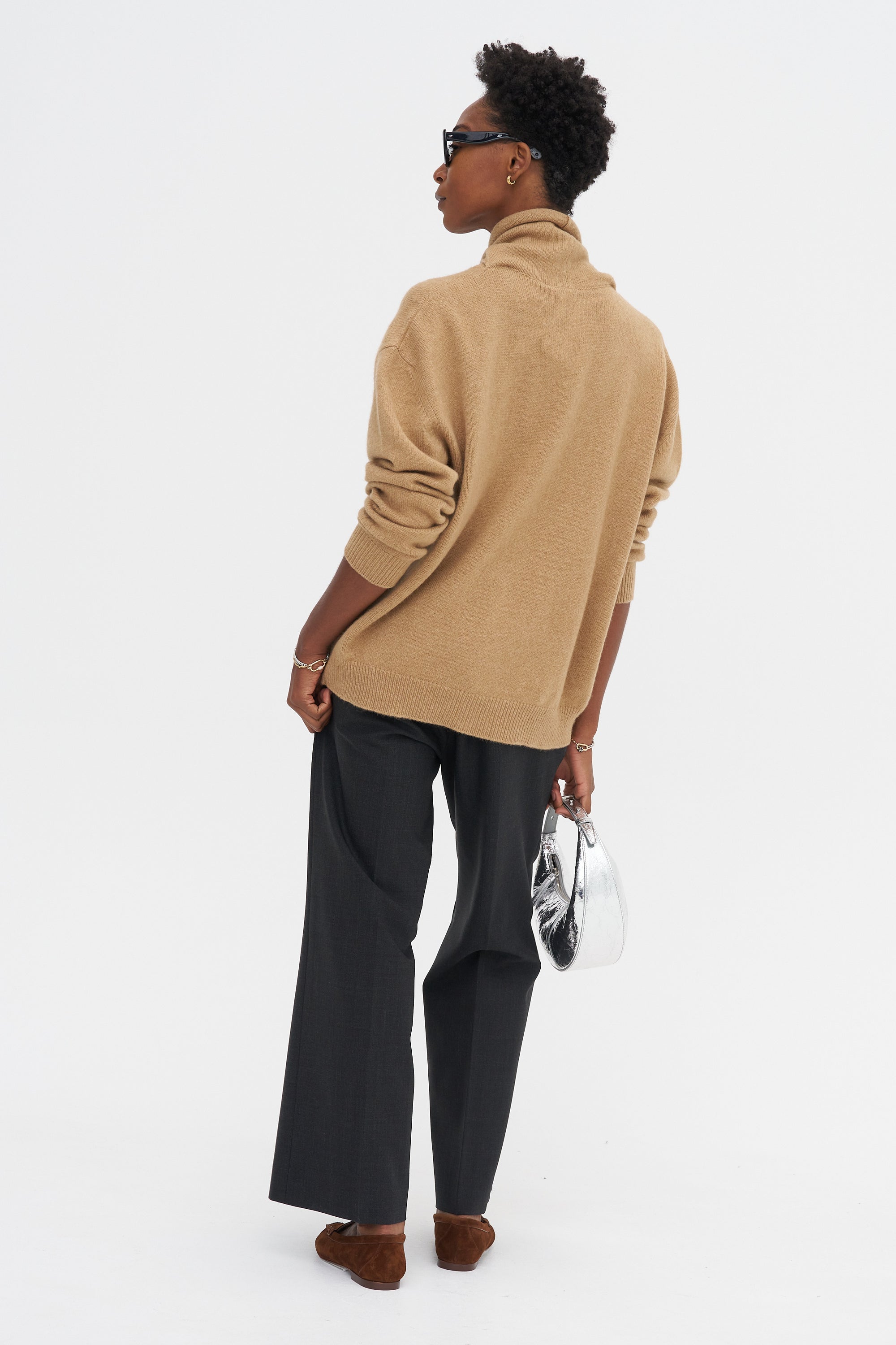 Shawl Cardigan, Camel