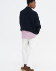 Icebreaker Cashmere Cardigan, Marine Melange