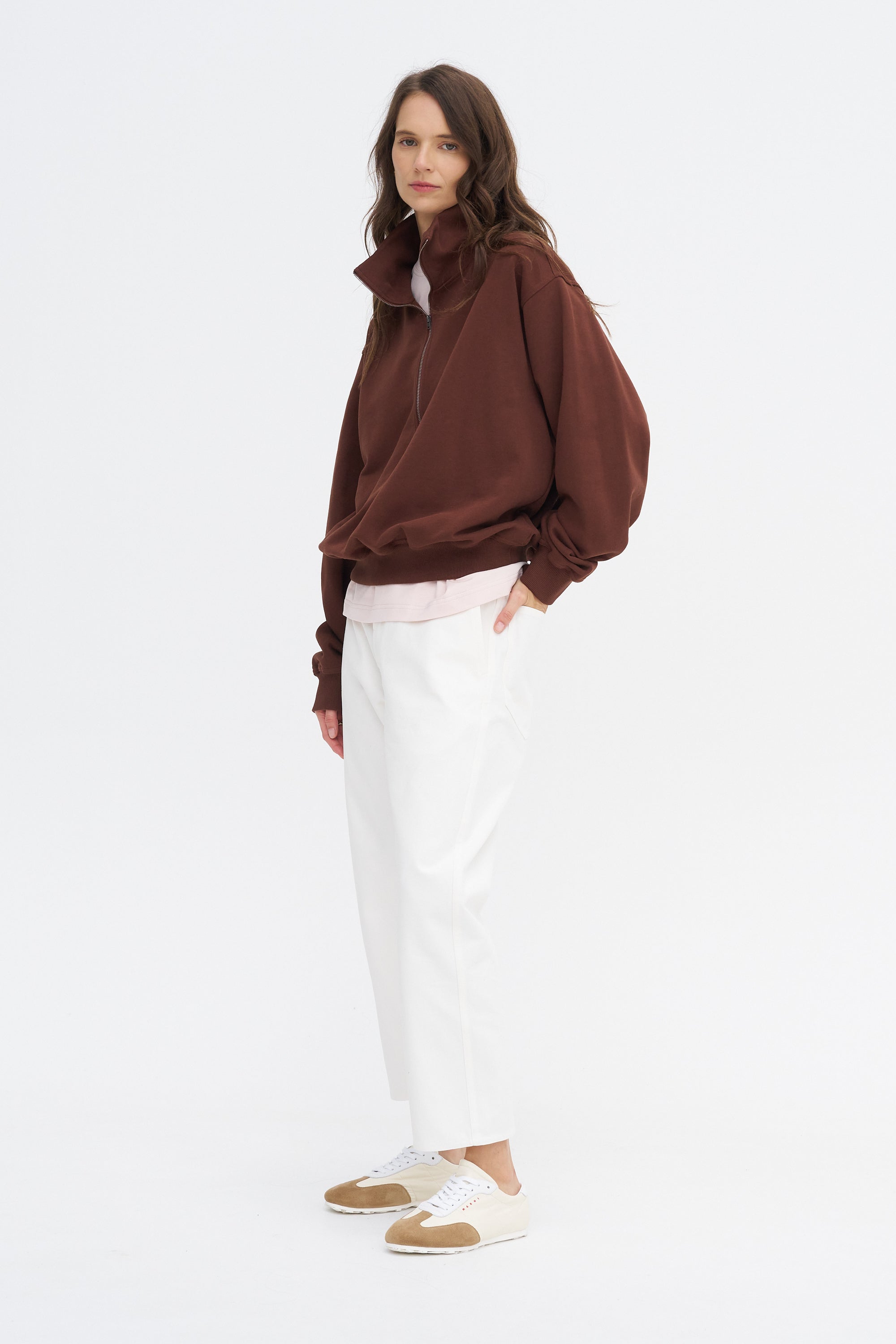 Pan Cova - Heavy Cotton Canvas Pants, Off-White