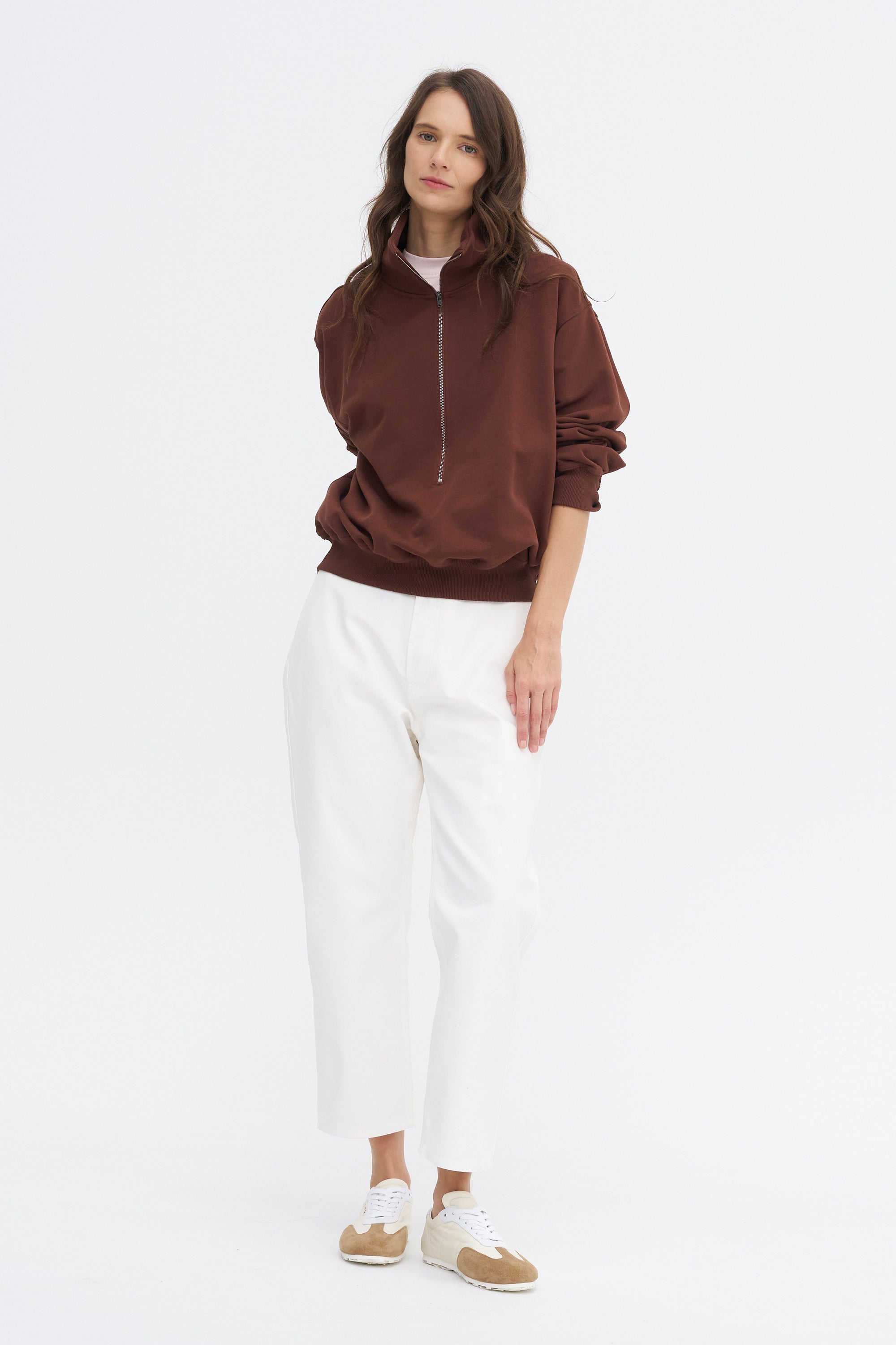 Pan Cova - Heavy Cotton Canvas Pants, Off-White