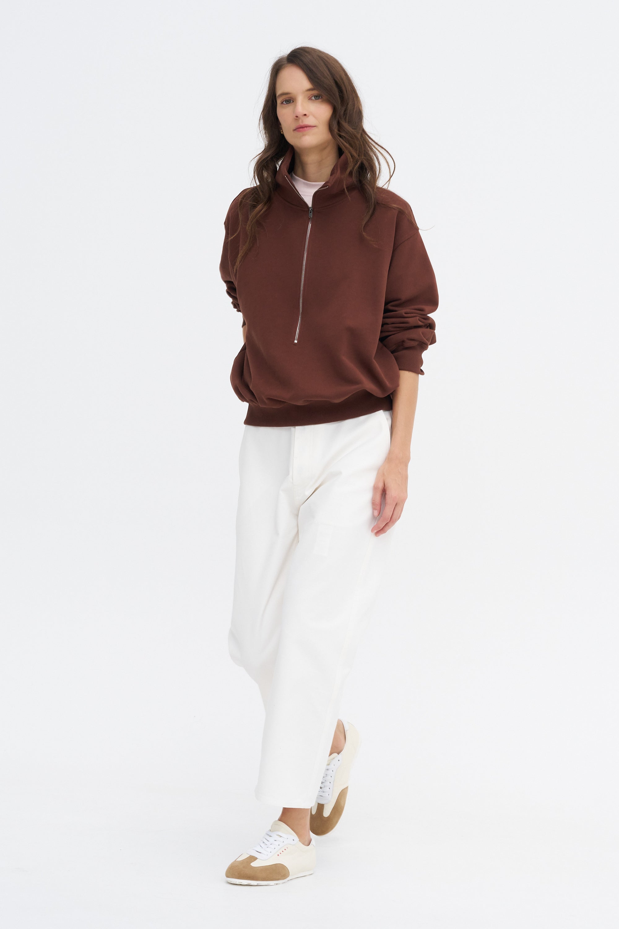 Pan Cova - Heavy Cotton Canvas Pants, Off-White