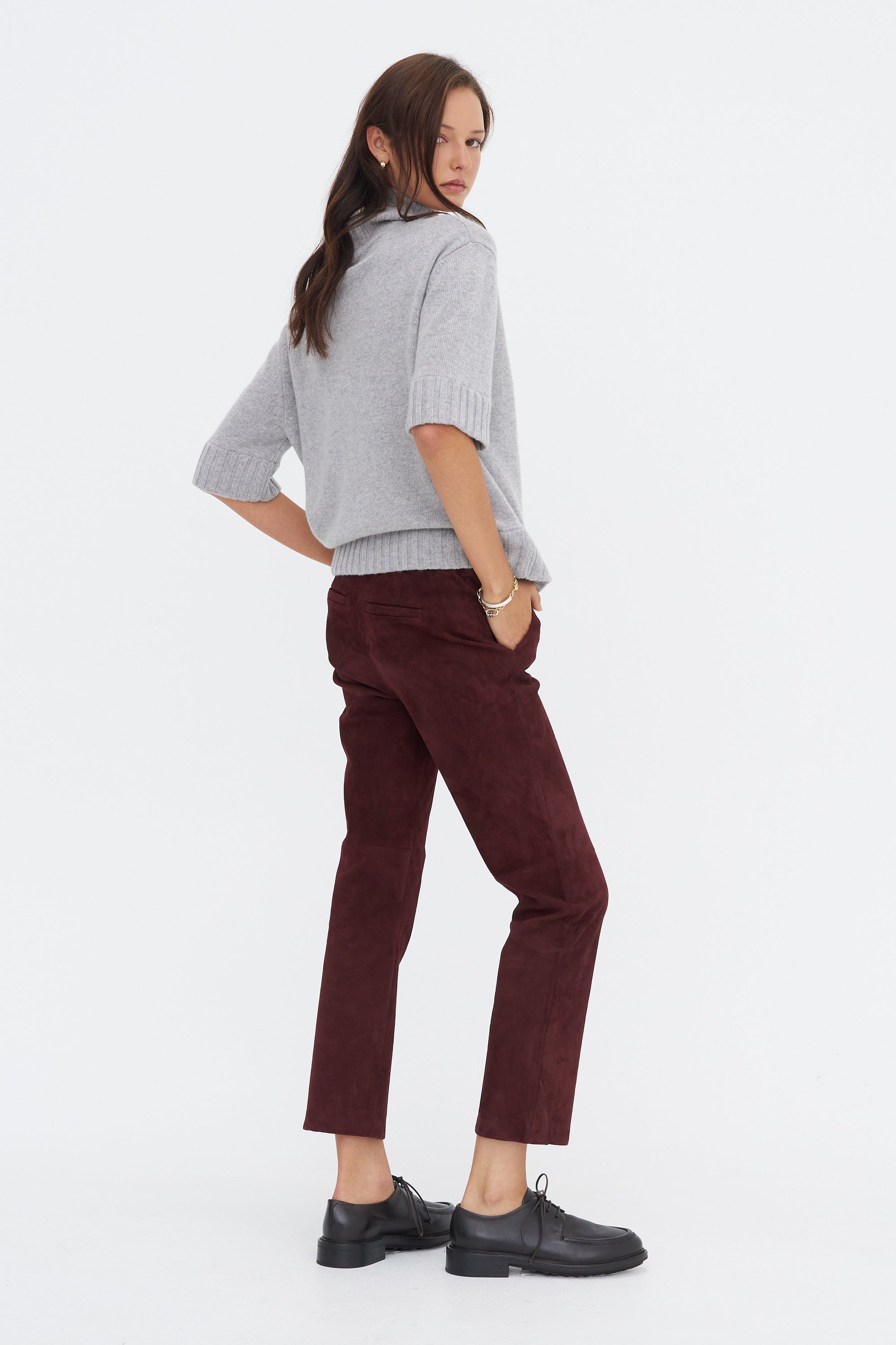 Jen Stretch Suede