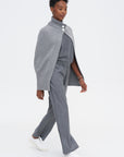 Roxalena Knit Cape, Istanbul Fog