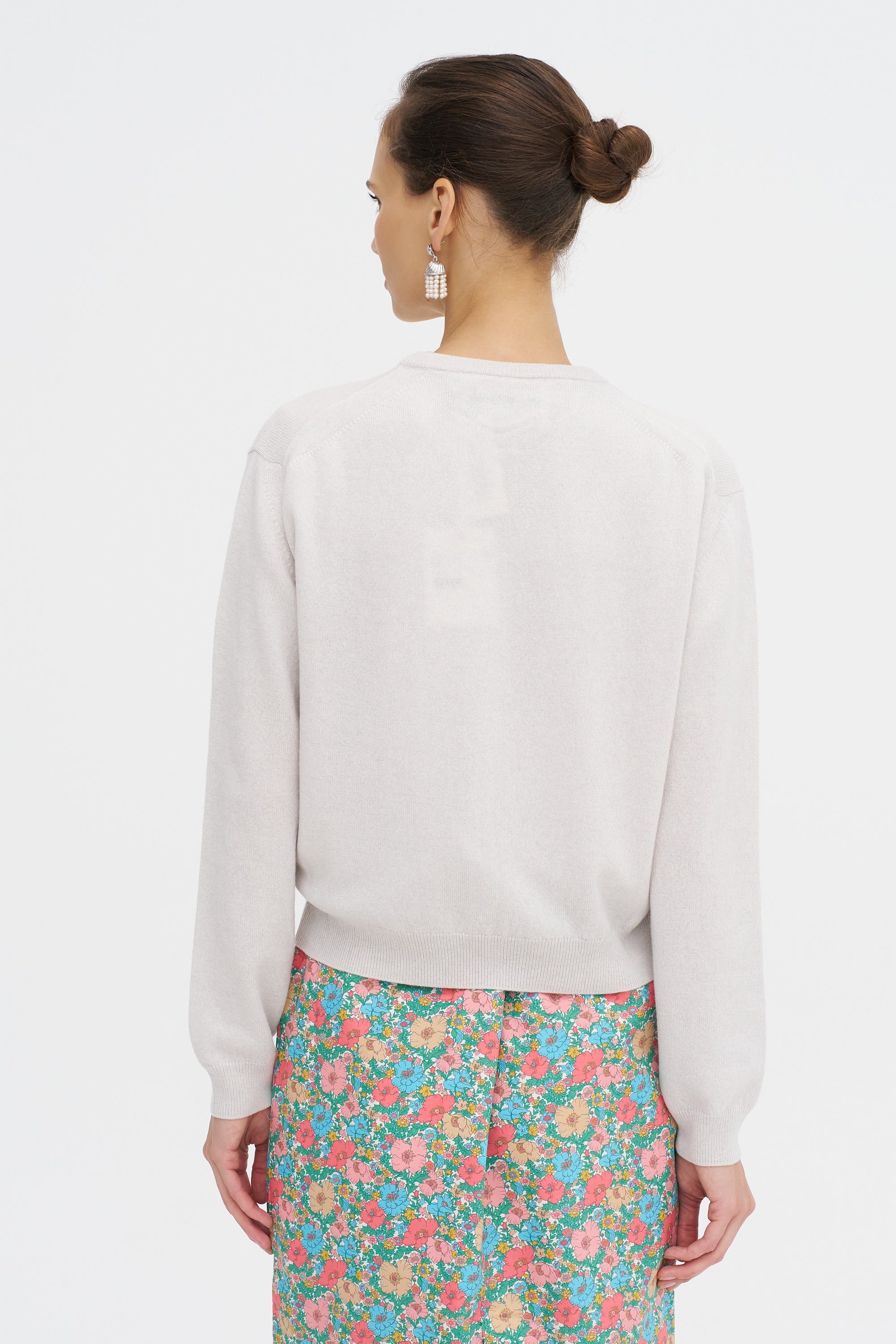 Sea Shell Cashmere Cardigan, Kaimak