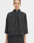 Claudia Shirt, Dark Flower