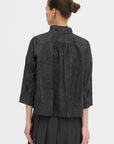 Claudia Shirt, Dark Flower