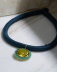Yvonne Frames Necklace, Green