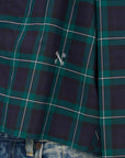 Grand Bazaar Mini Top, Navy Tartan