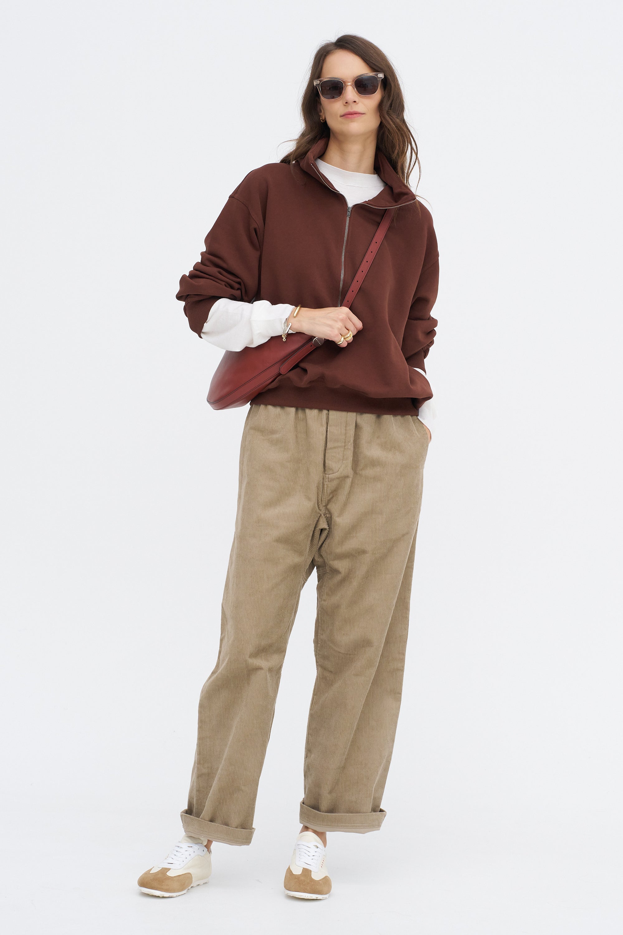 Tintoretto Jfle - Cotton Fleece Zip Sweatshirt