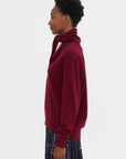 Shawl Sweater, Burgundy