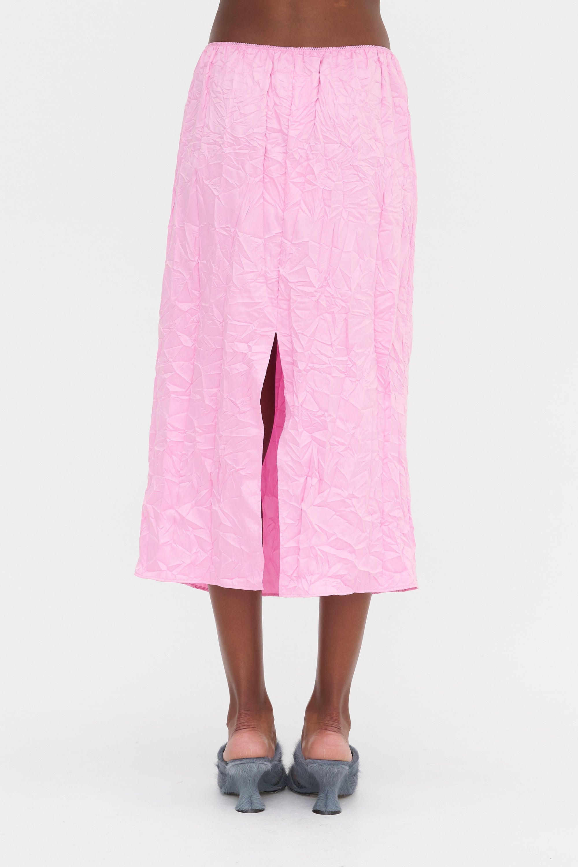 Tech Crush Slip Skirt, Pink