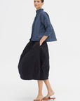 Carla Skirt, Burgundy
