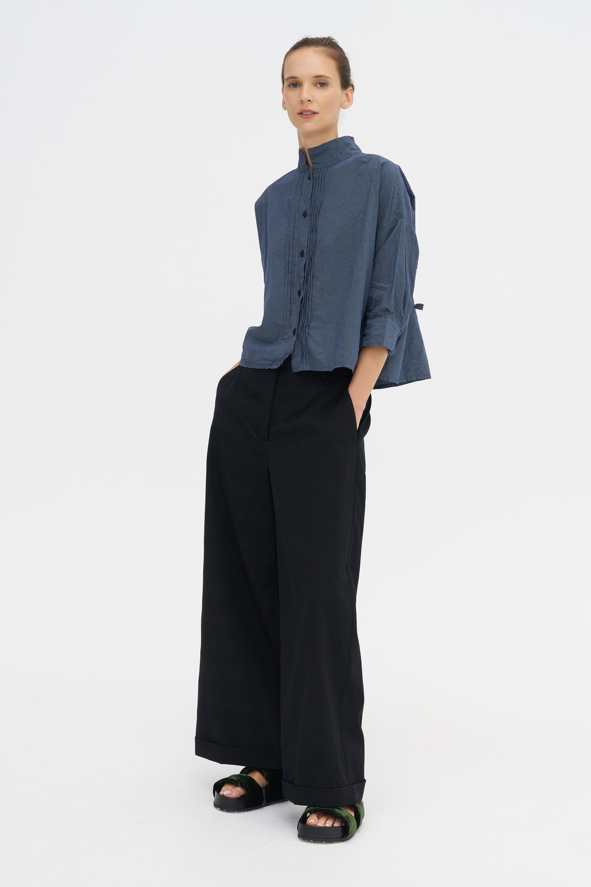 Claudia Shirt, Micro Check