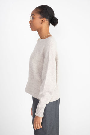 Lauren Manoogian - High Waist Crewneck, Carrara