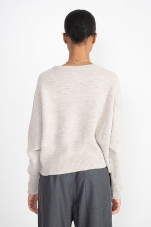 Lauren Manoogian - High Waist Crewneck, Carrara