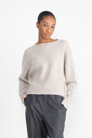 Lauren Manoogian - High Waist Crewneck, Carrara