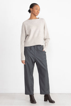 Lauren Manoogian - High Waist Crewneck, Carrara
