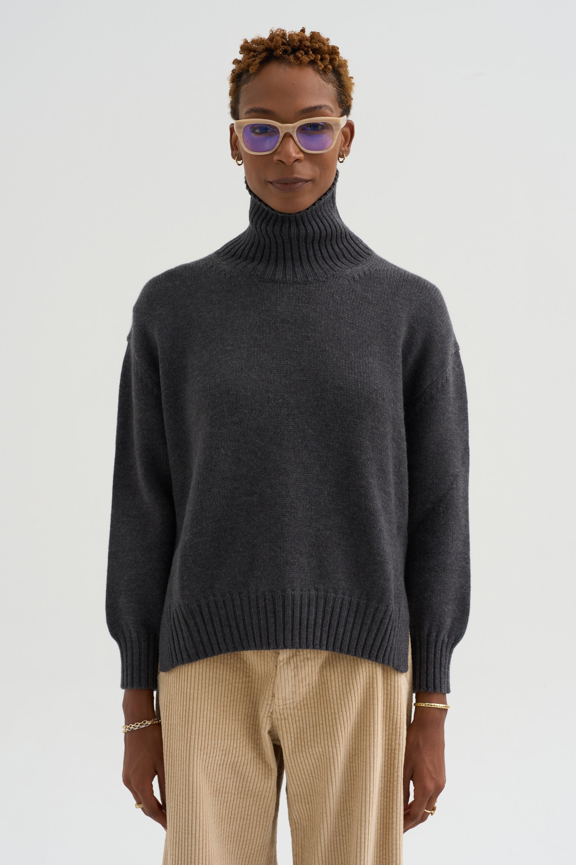 Maglia Fiore - Knitwear, Ferro