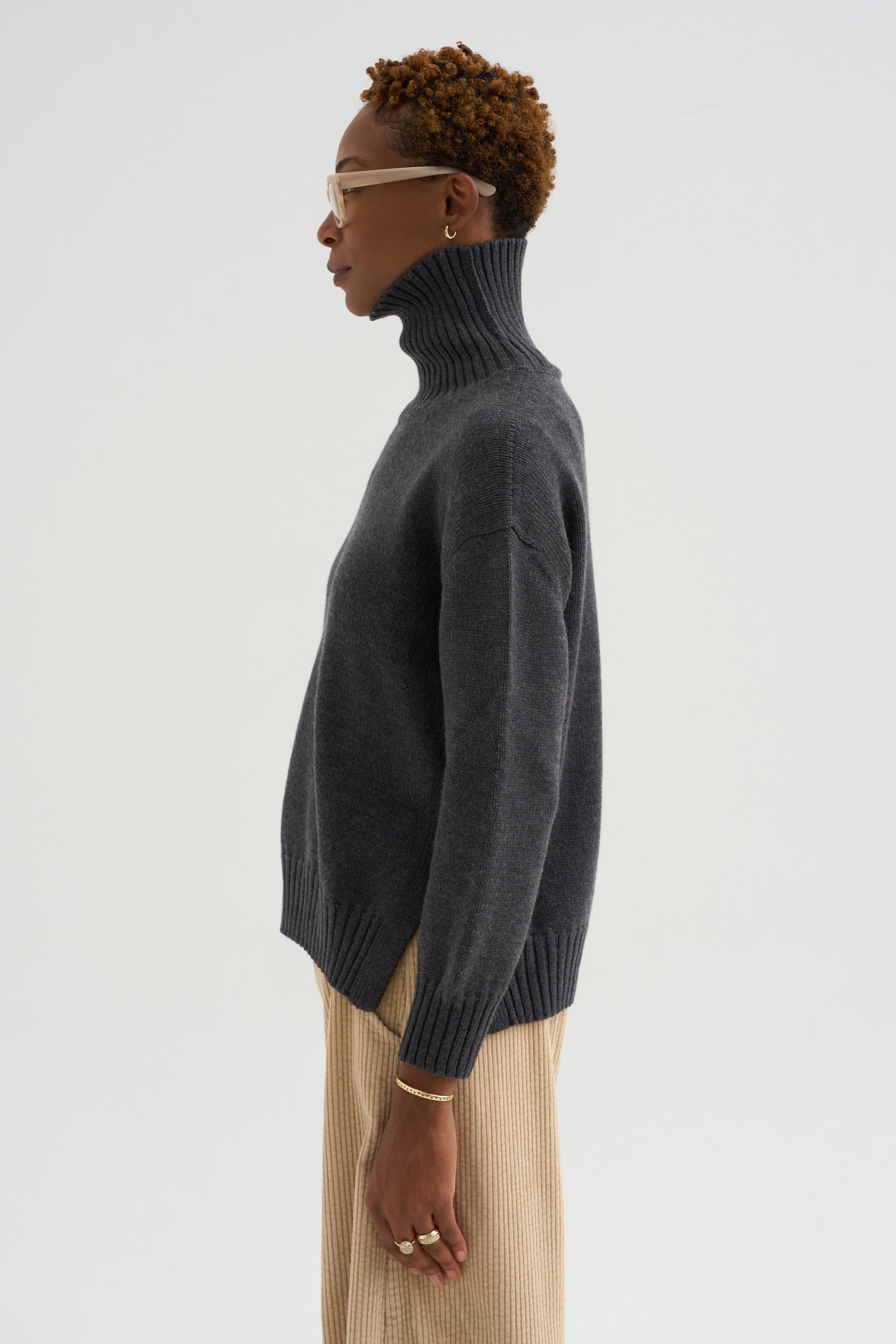Maglia Fiore - Knitwear, Ferro