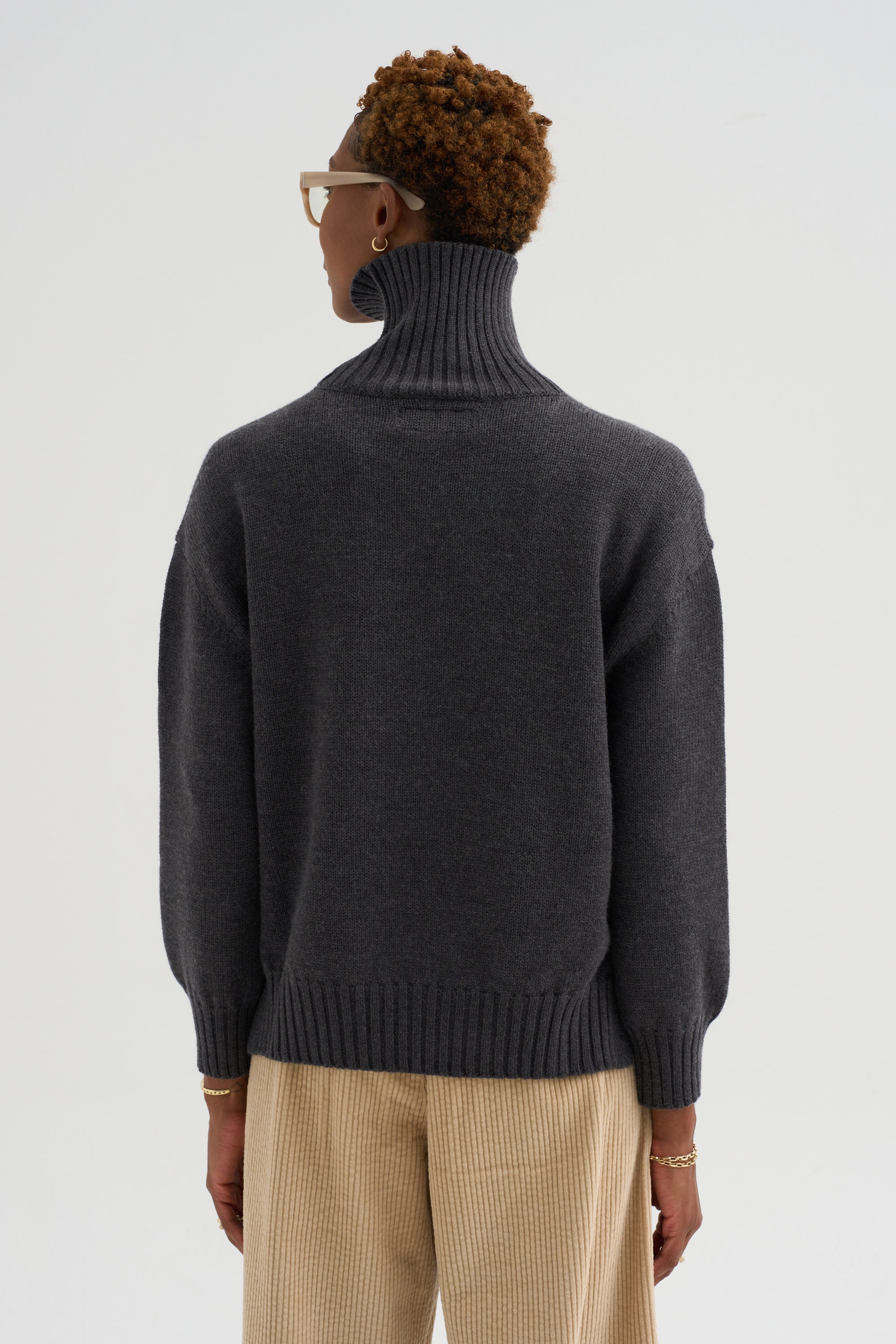 Maglia Fiore - Knitwear, Ferro