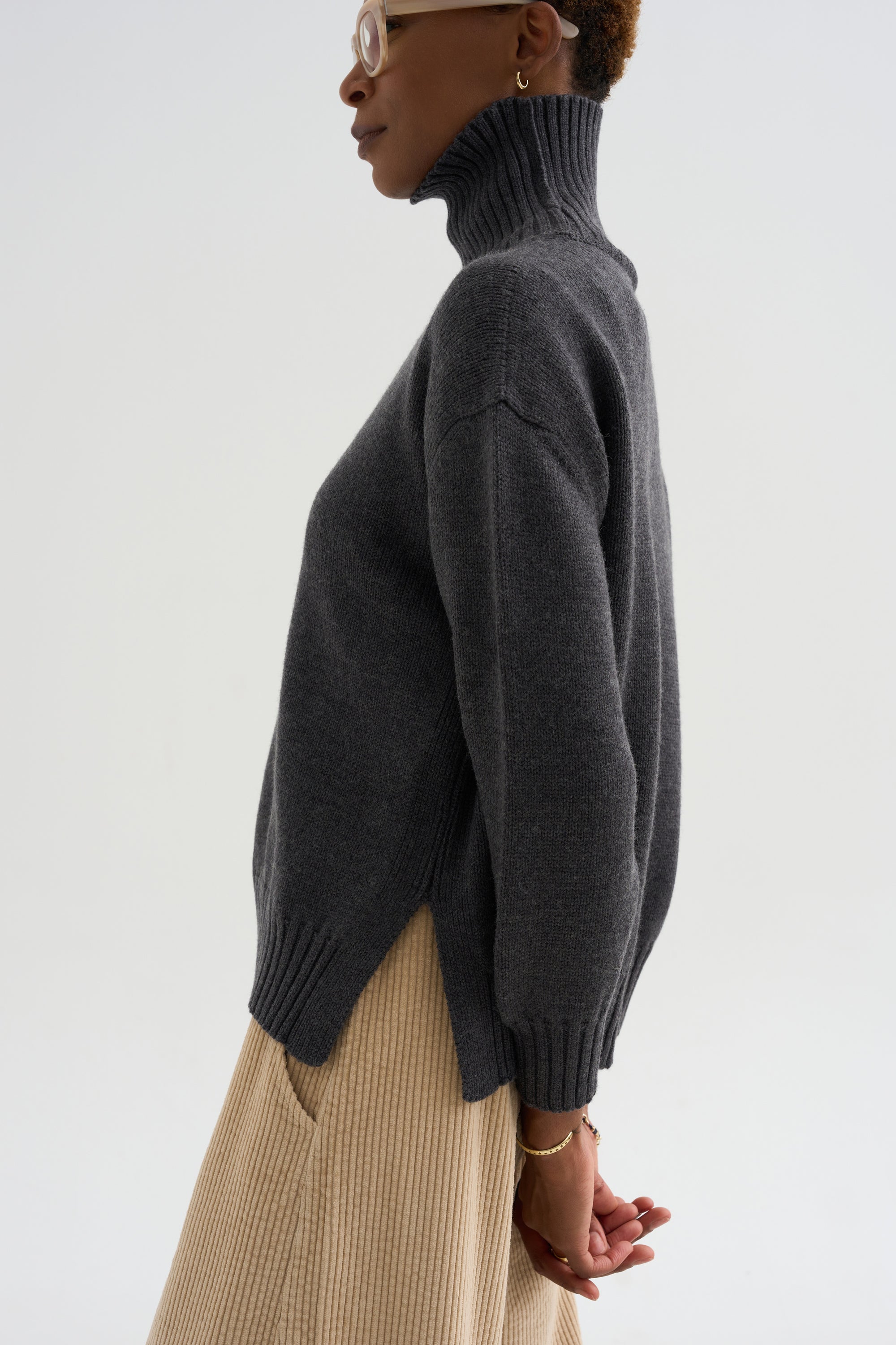 Maglia Fiore - Knitwear, Ferro
