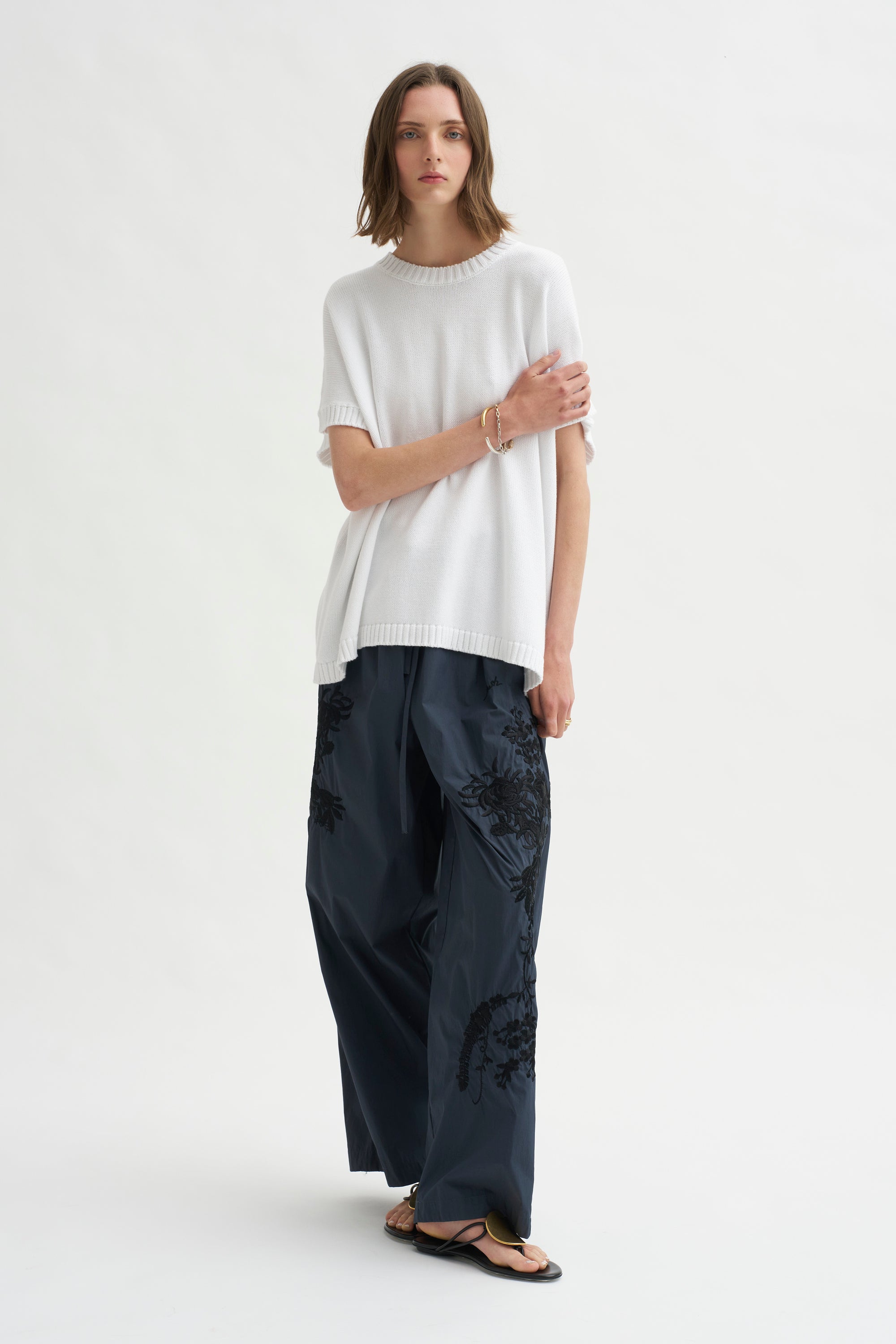 Maglia Polipo - Knitwear, White