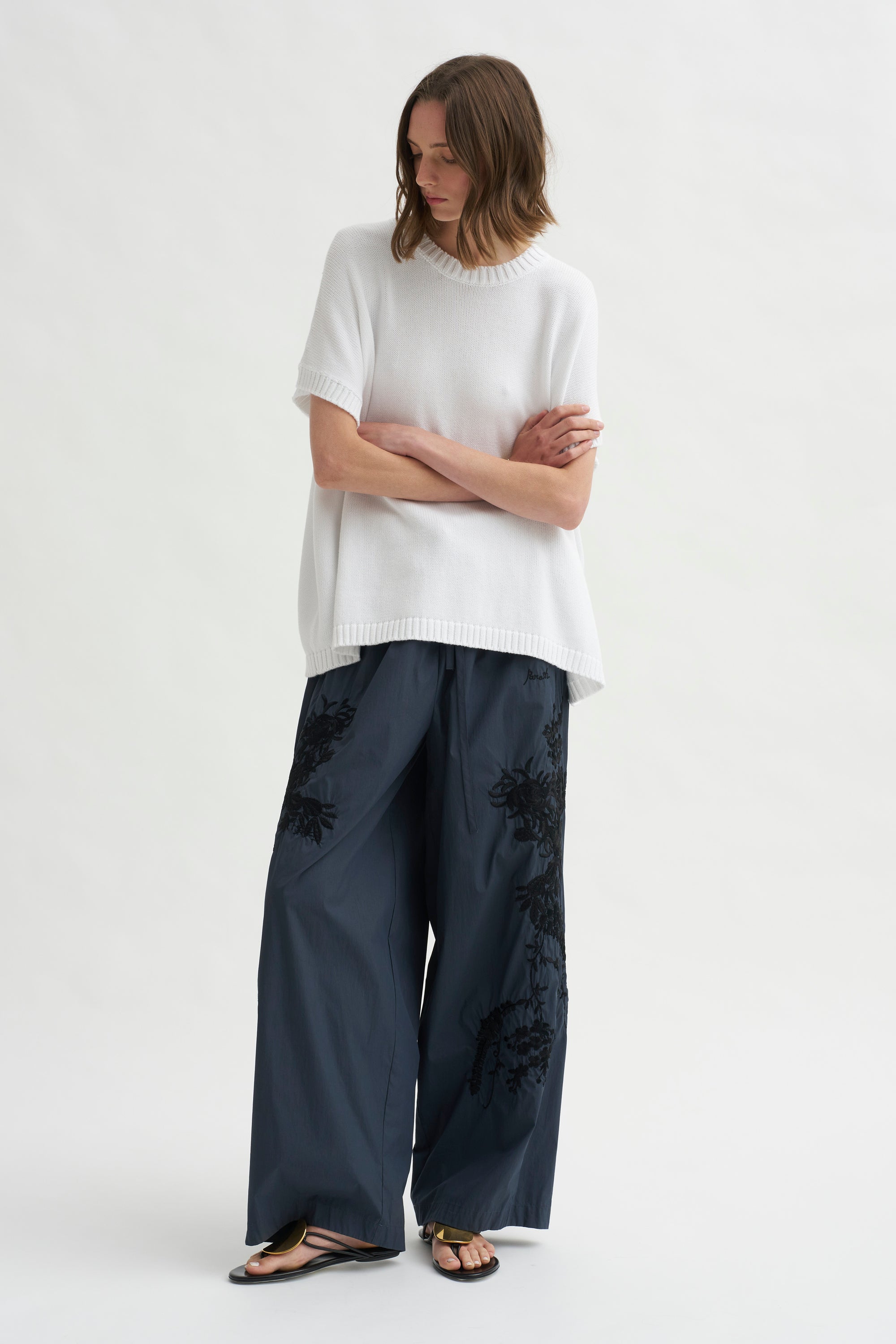 Maglia Polipo - Knitwear, White