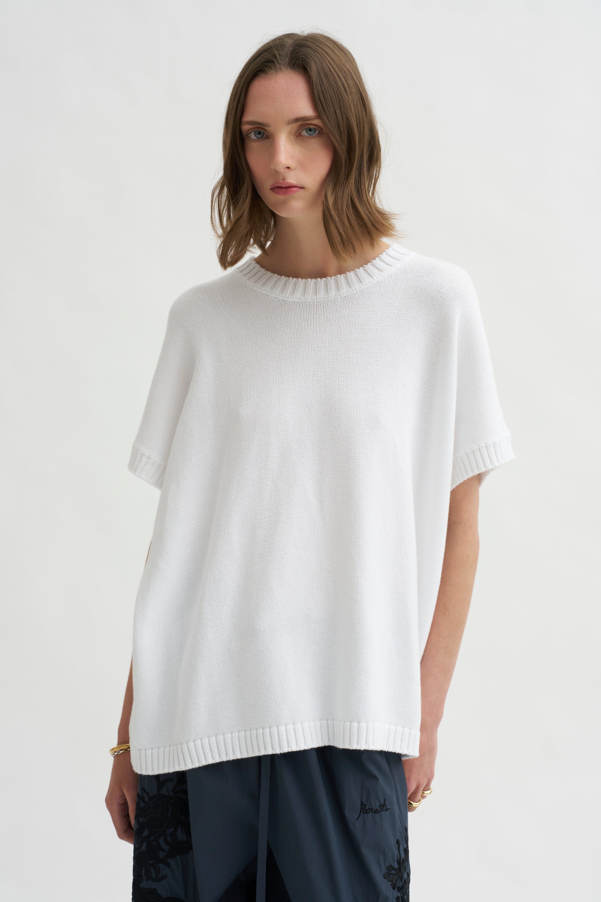 Maglia Polipo - Knitwear, White