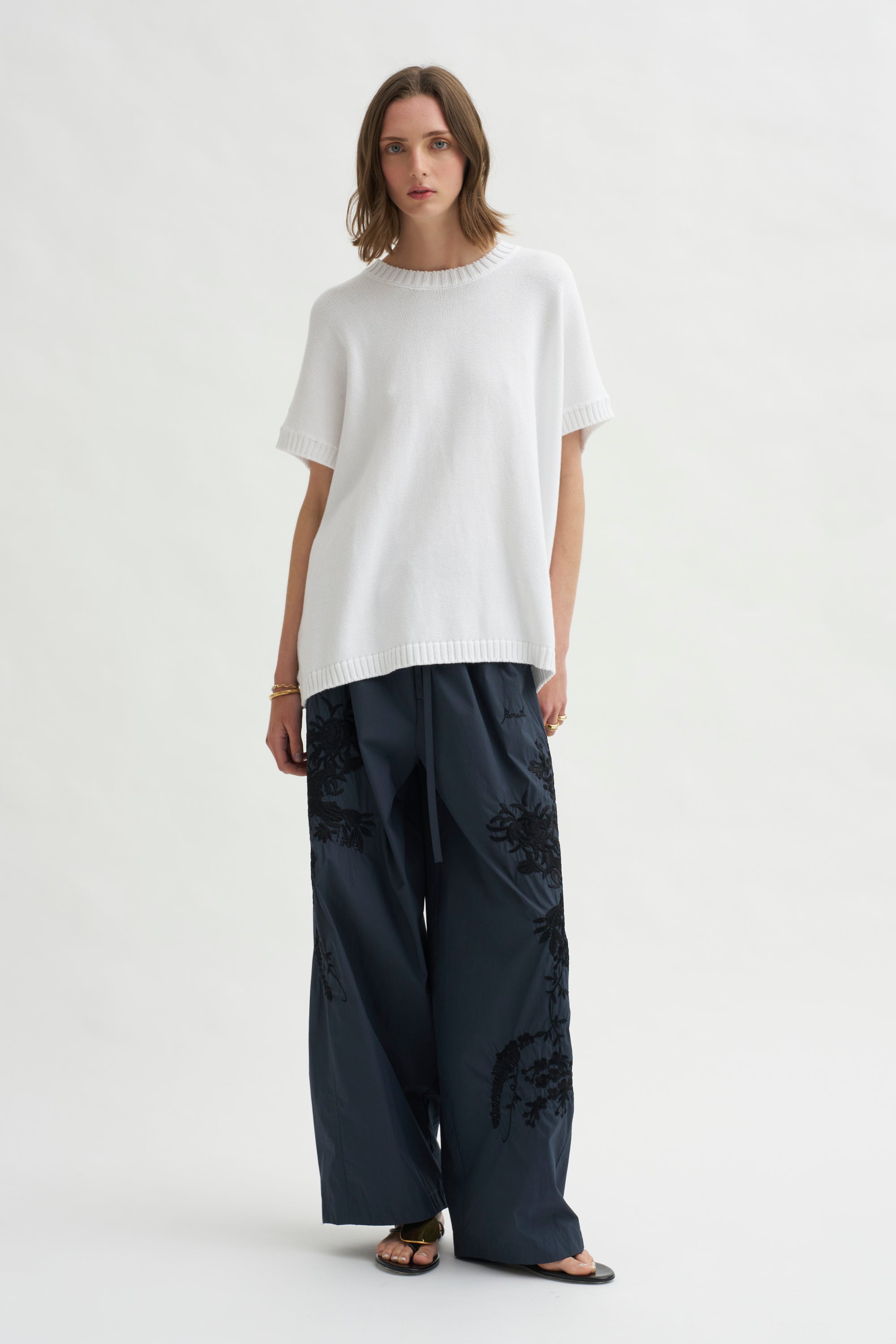 Maglia Polipo - Knitwear, White