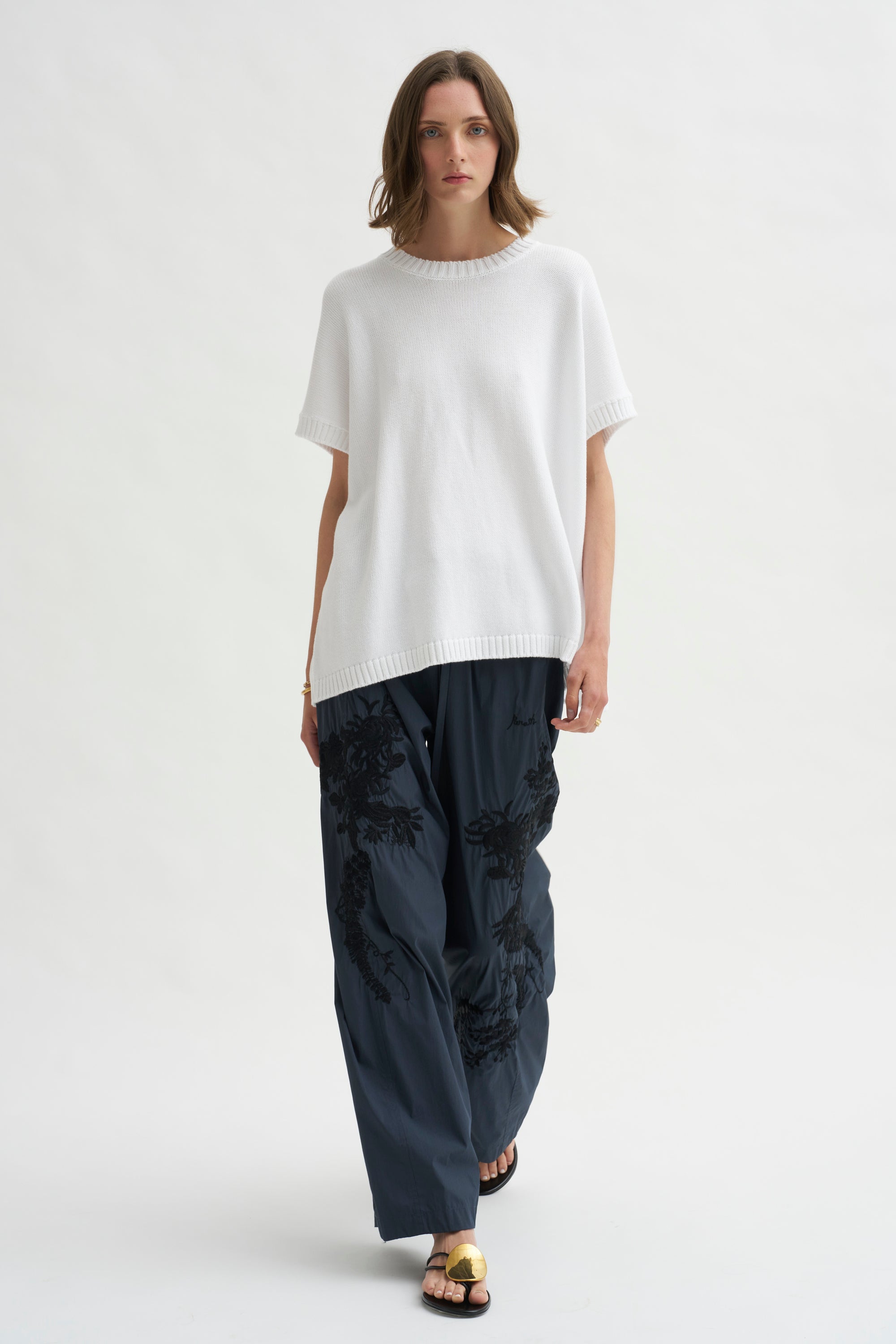 Maglia Polipo - Knitwear, White