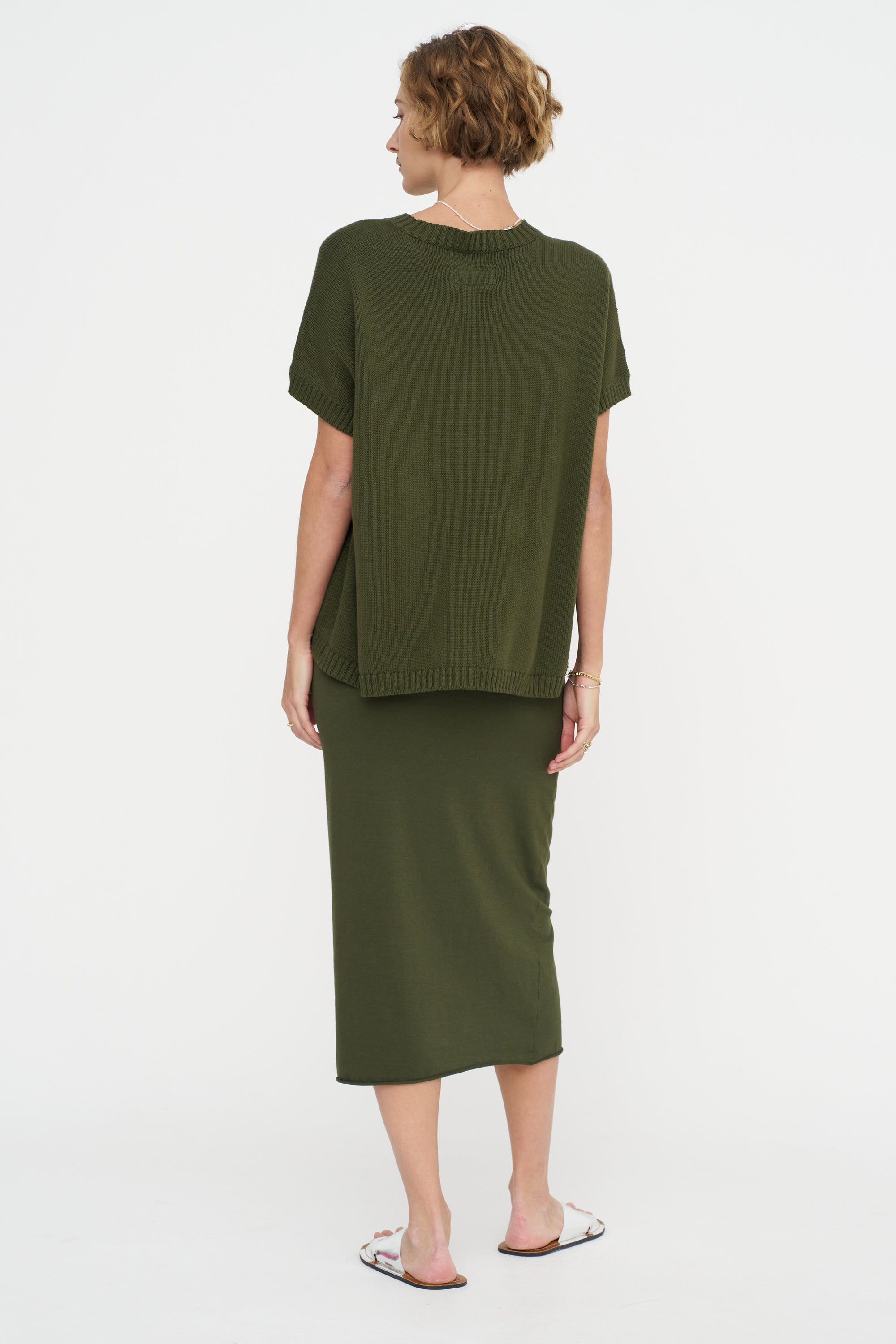 Gilet Polipo - Knitwear, Olive