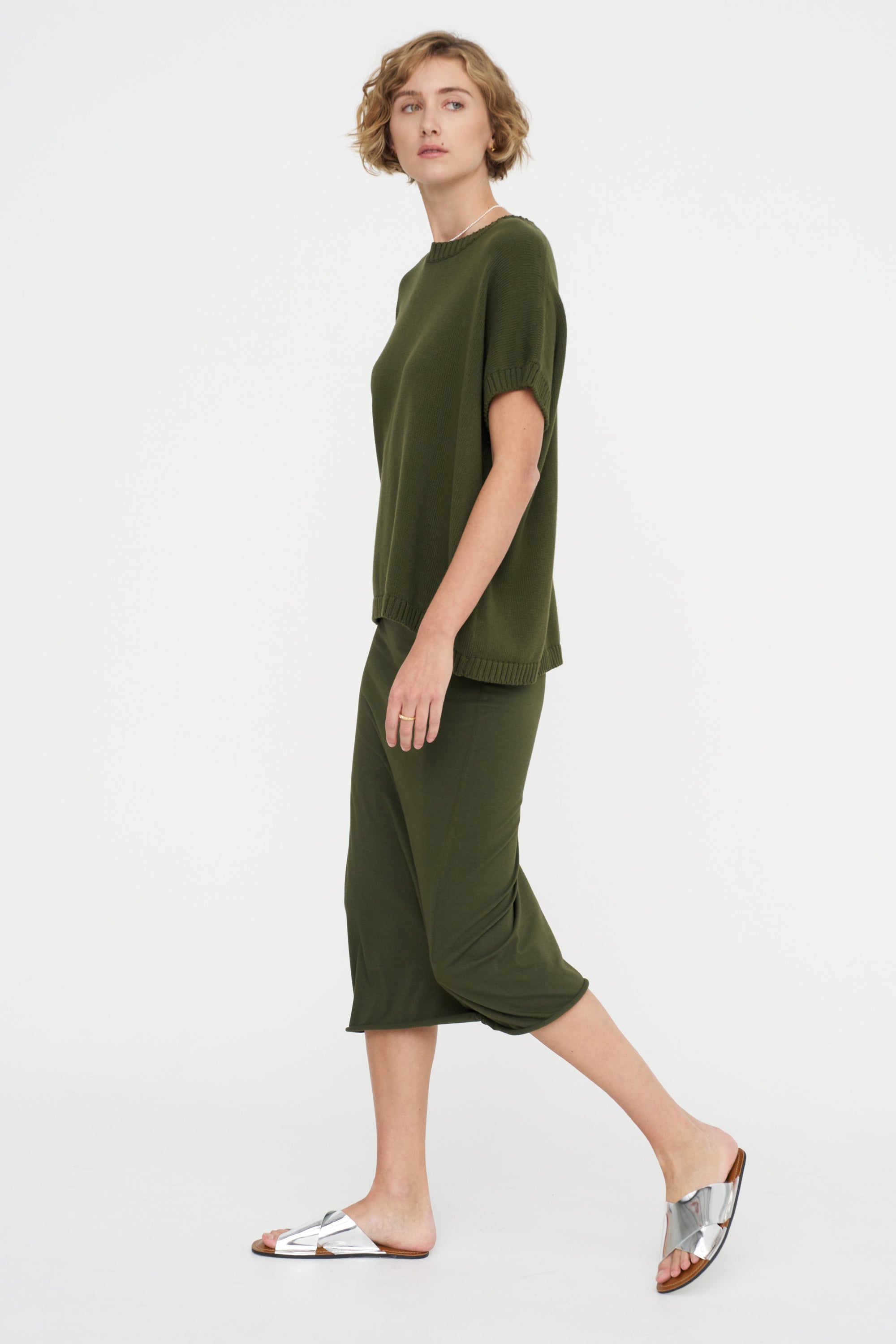 Gilet Polipo - Knitwear, Olive