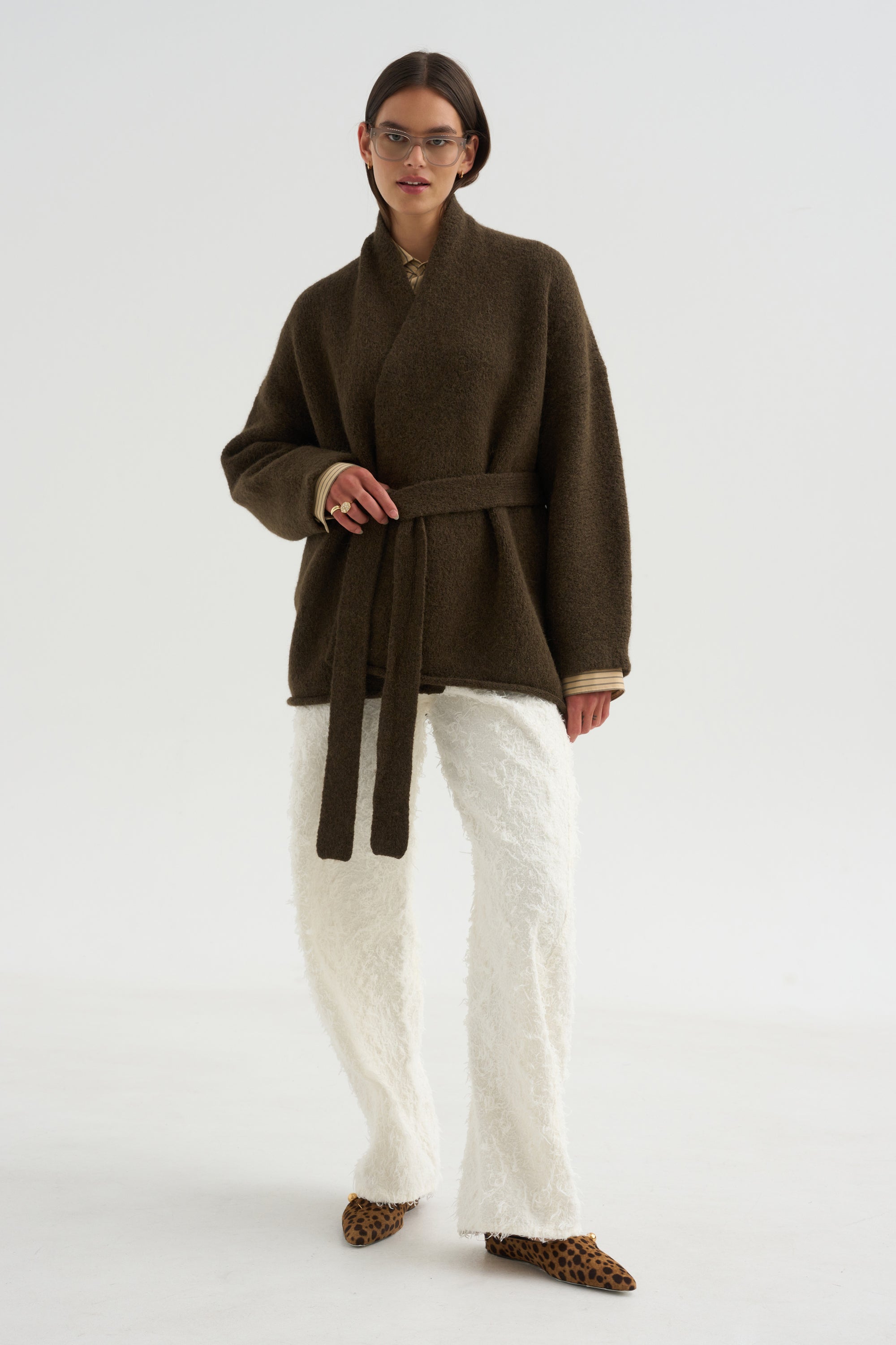 Coto Cardigan, Olive