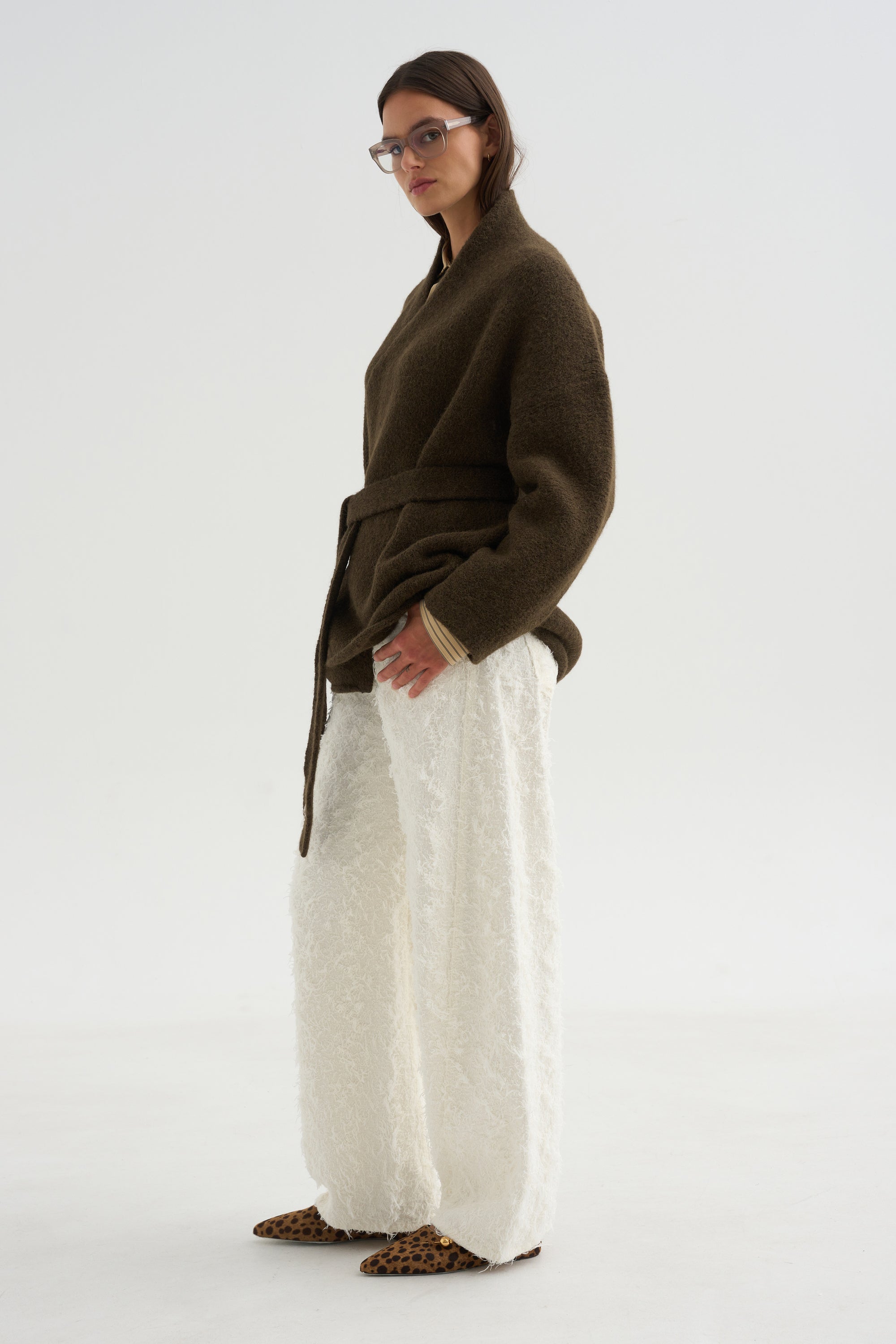 Coto Cardigan, Olive