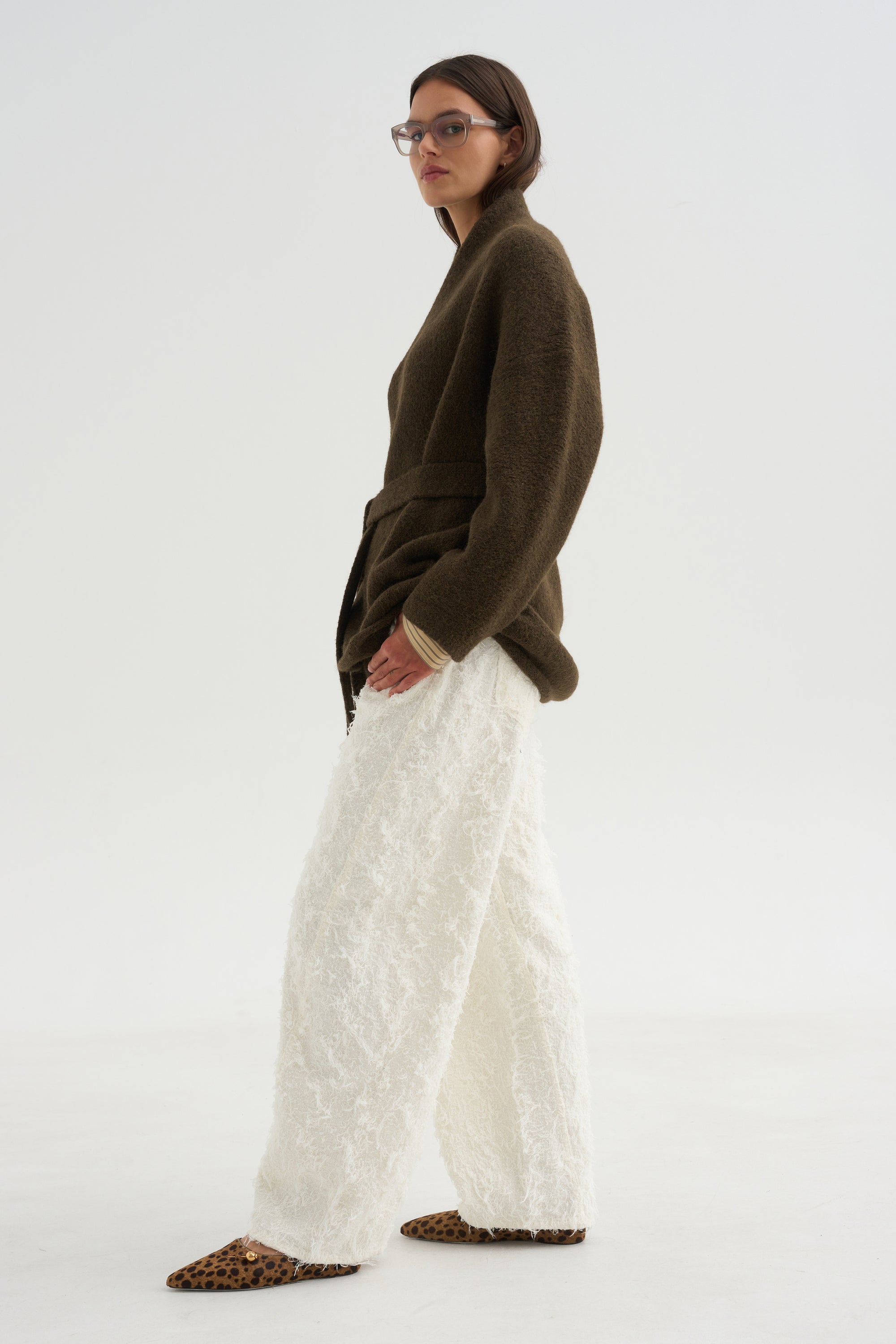 Coto Cardigan, Olive