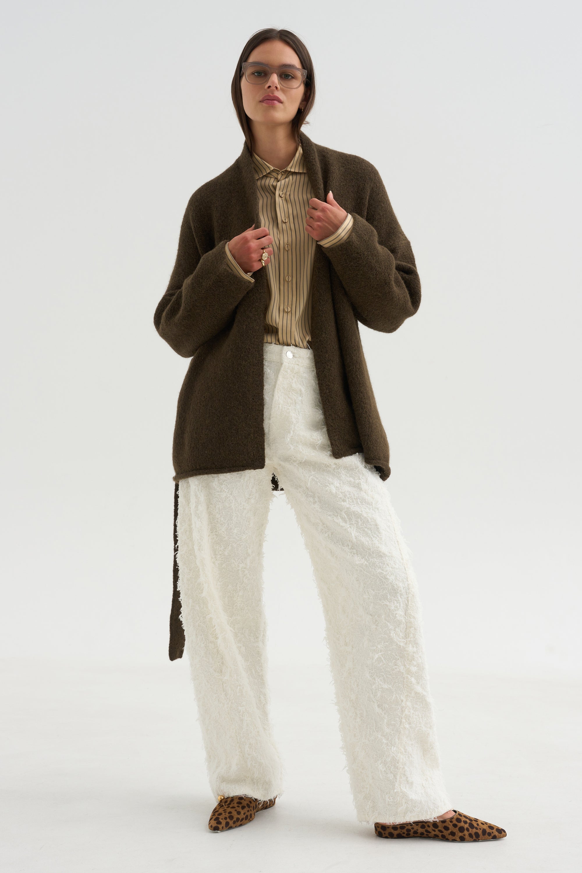 Coto Cardigan, Olive