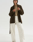 Coto Cardigan, Olive