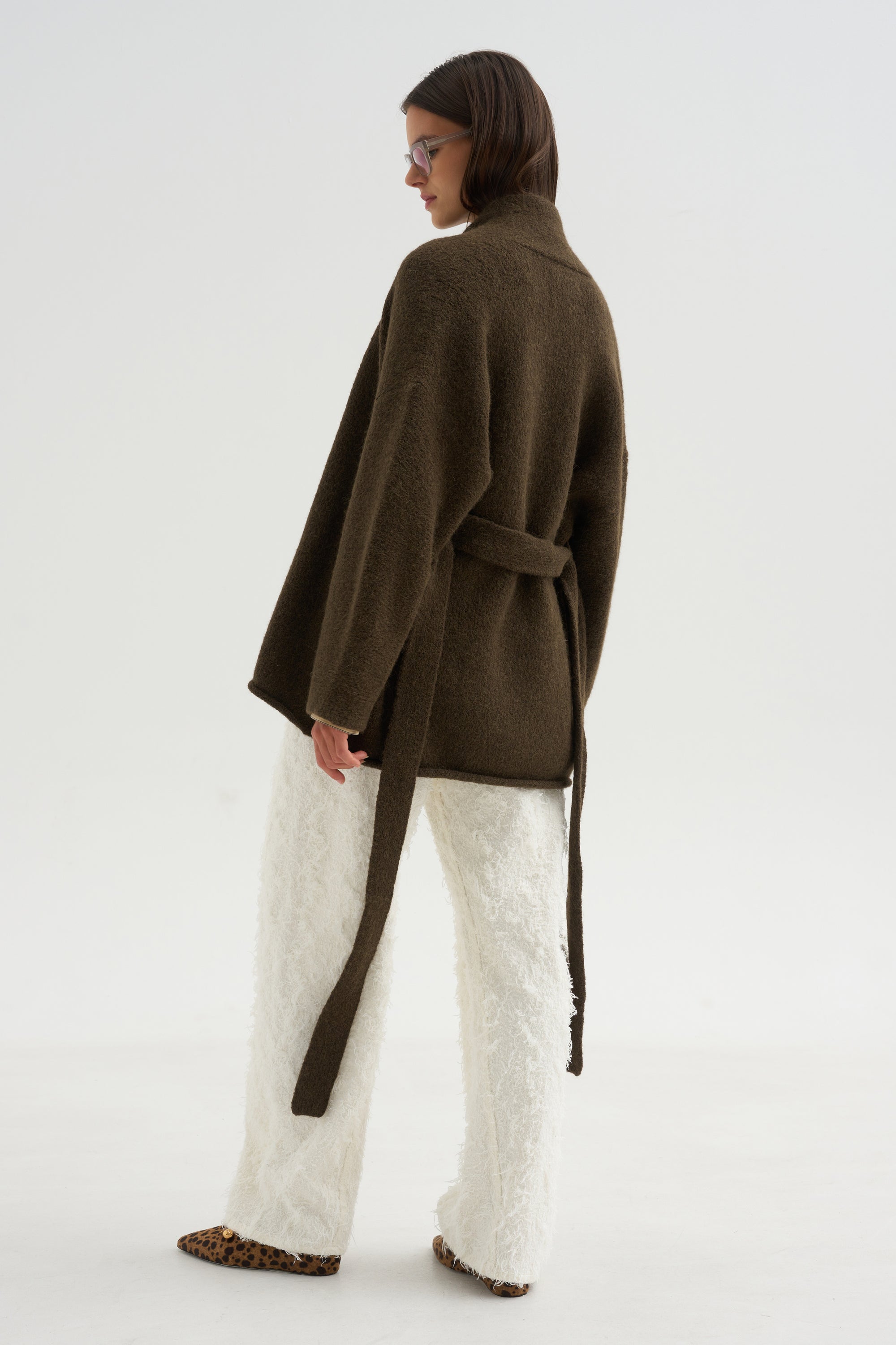 Coto Cardigan, Olive