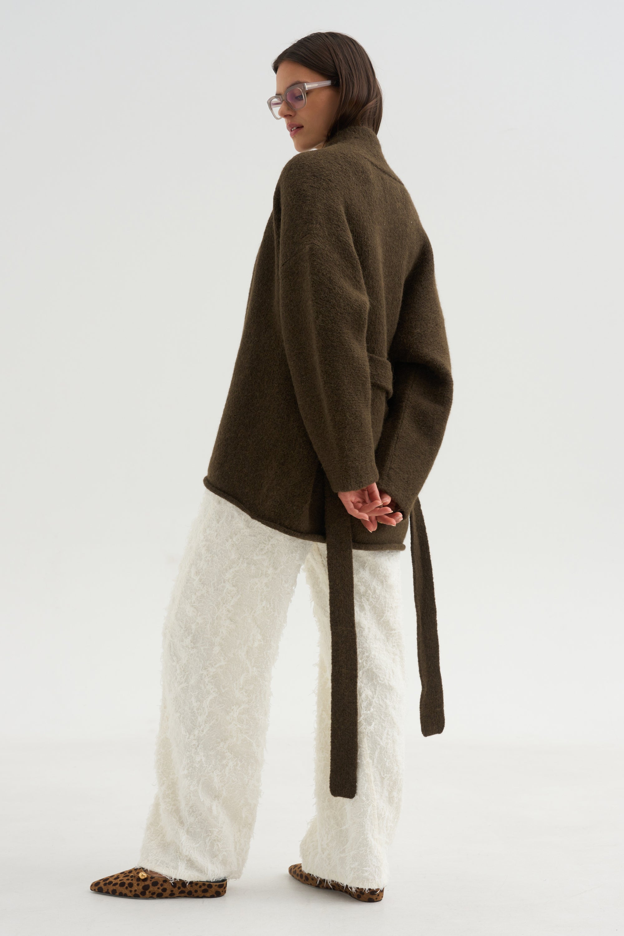 Coto Cardigan, Olive