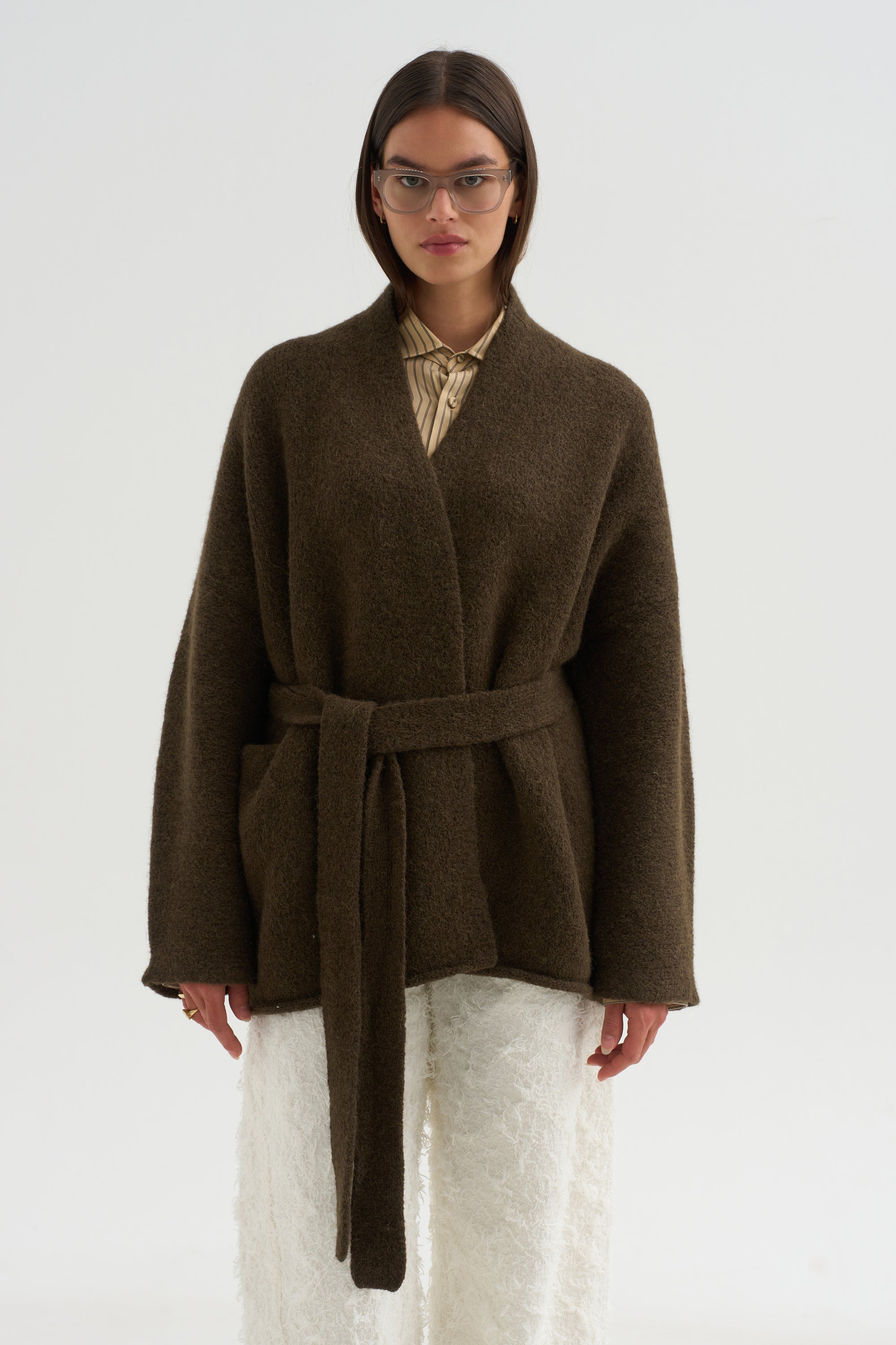 Coto Cardigan, Olive