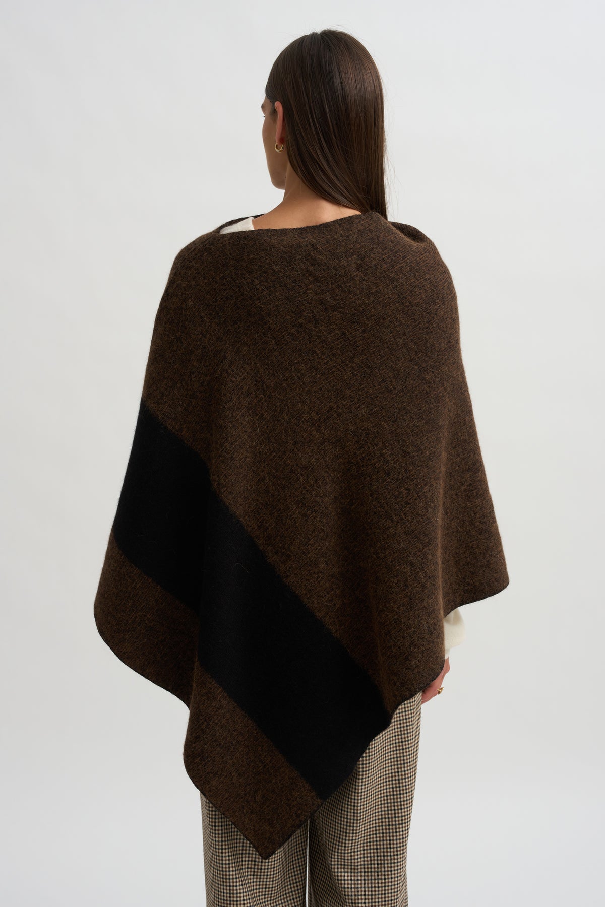 Block Poncho, Rust Marl