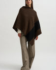 Block Poncho, Rust Marl