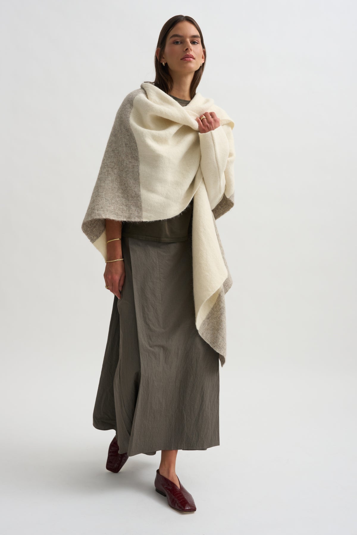Dado Skirt, Grey