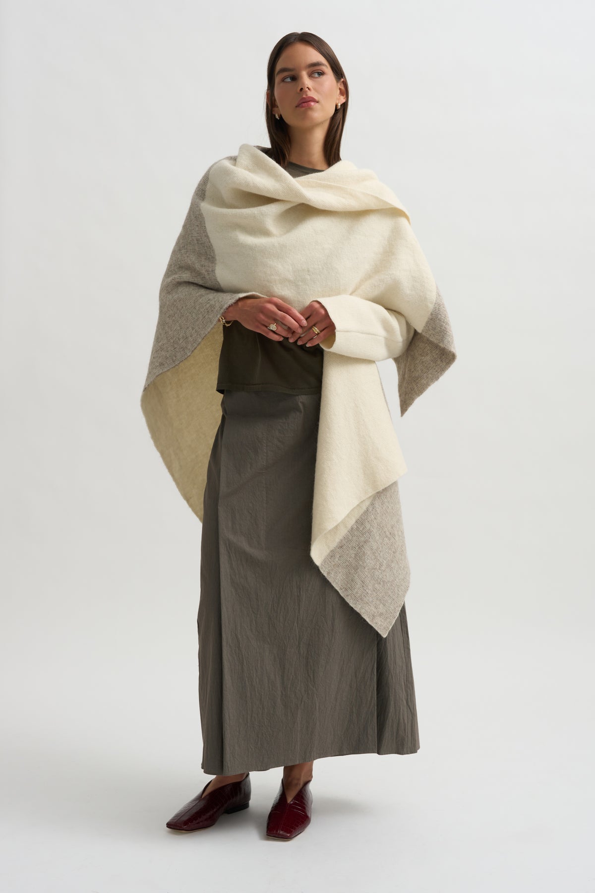 Dado Skirt, Grey