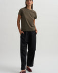 Bias Baby Tee, Sumi Wash