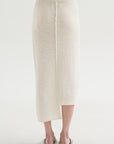 Boucle Skirt, White