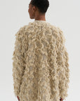 Tufted Cardigan, Flax