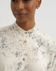 Handpaint Shirt Dress, Natural